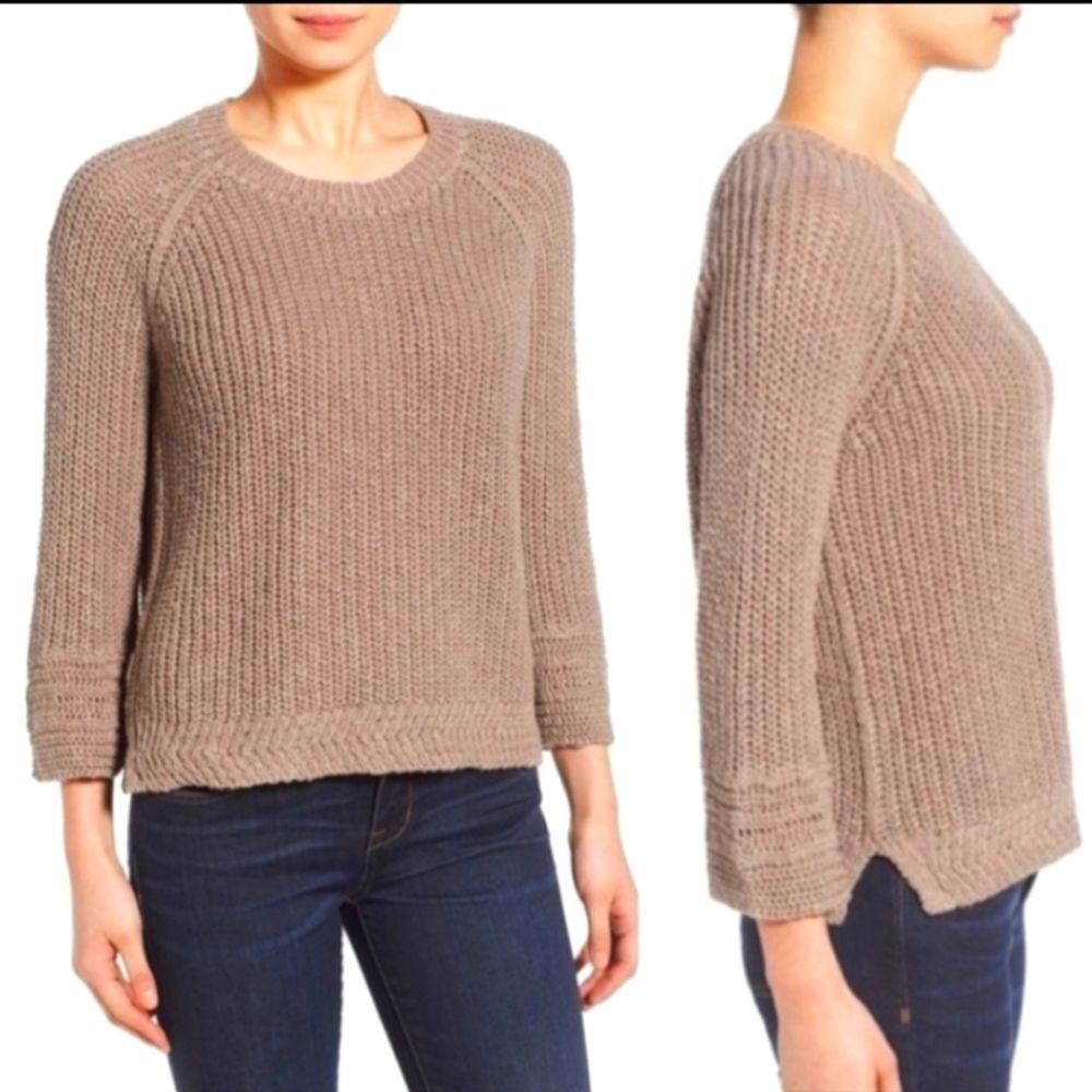 Madewell Women's Sweater in Taupe